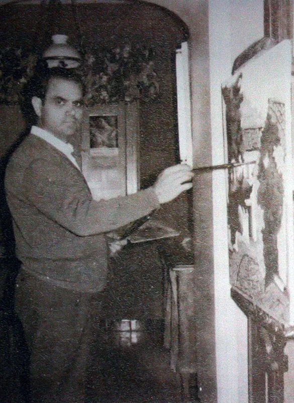 Juan Carrasco León, el alma pictórica de Ubrique, revive en una exposición póstuma