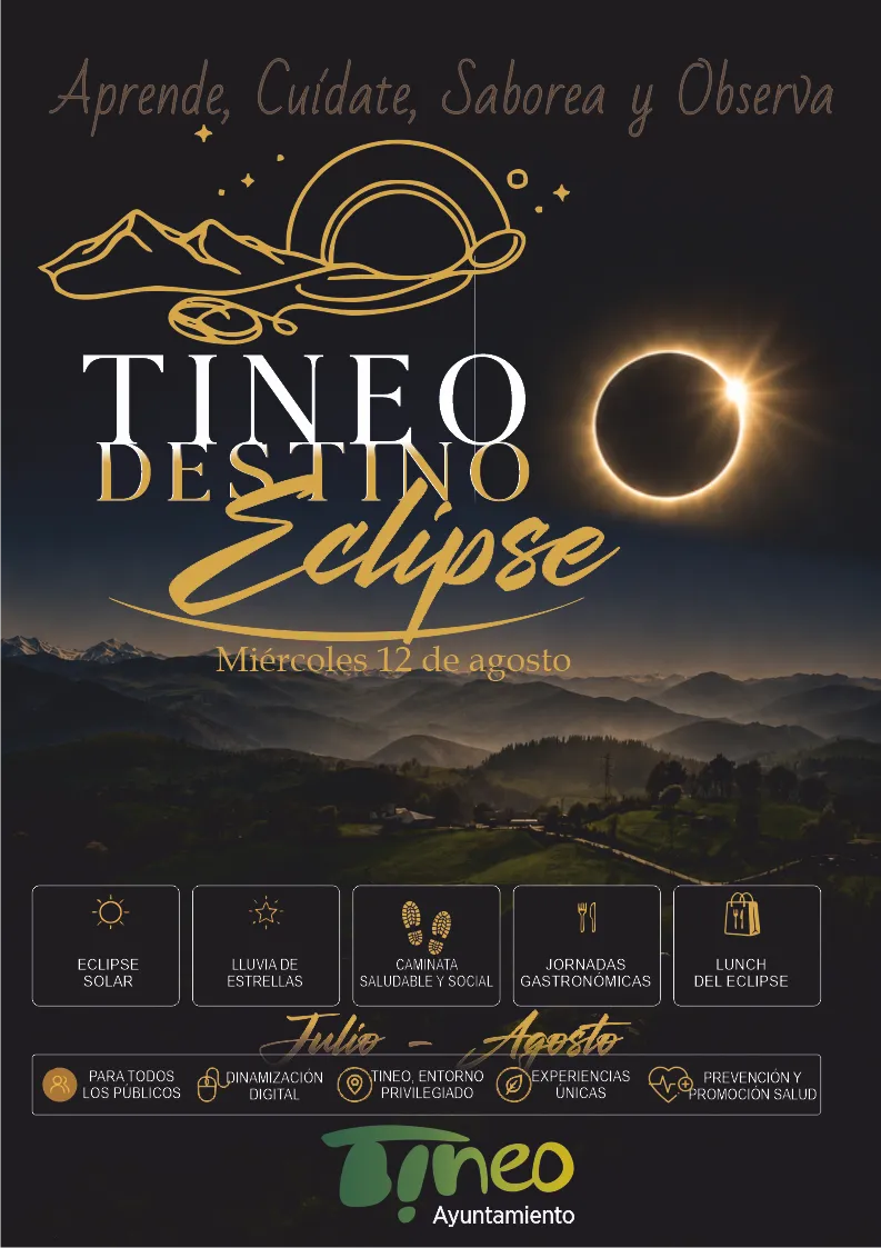 Tineo prepara un programa especial para el eclipse solar de 2026