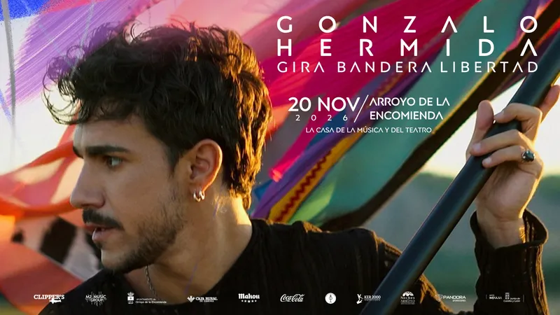 Gonzalo Hermida actuará en Arroyo de la Encomienda con su gira 'Bandera Libertad'