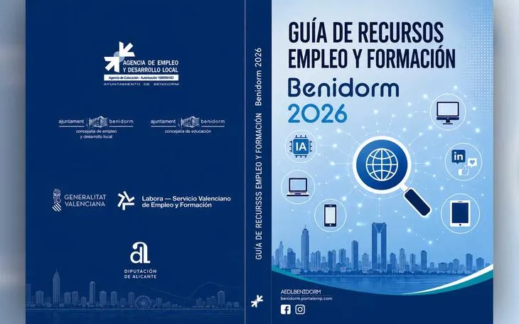 Benidorm lanza una guía actualizada de empleo y formación para desempleados