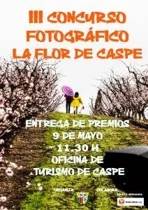 Caspe desvela las imágenes ganadoras del III Concurso Fotográfico "La Flor de Caspe"