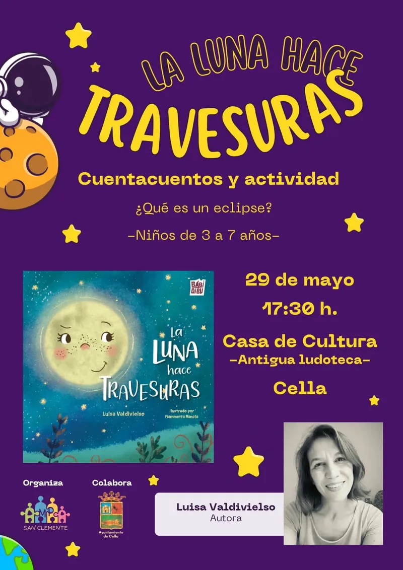 Cella organiza un cuentacuentos infantil en la Casa de Cultura