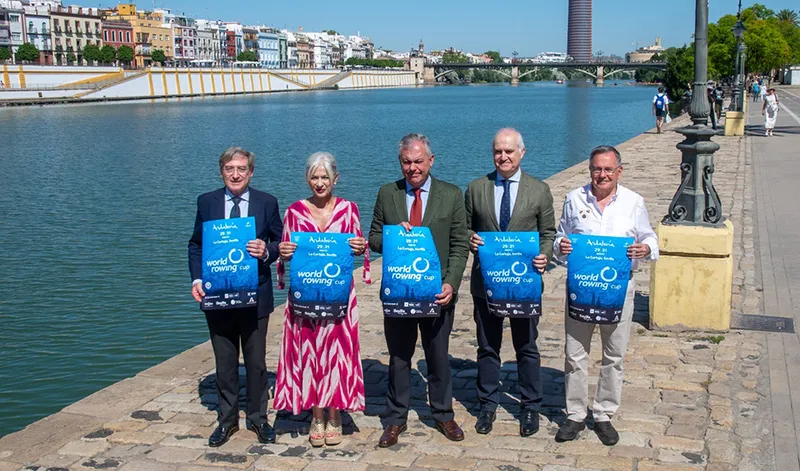 Sevilla acoge la Copa del Mundo de Remo 2026 con más de 500 deportistas internacionales