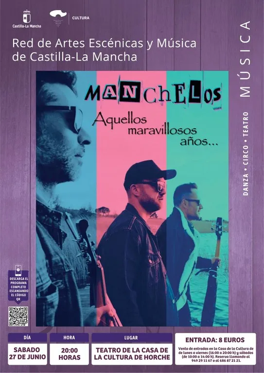 Horche acoge la obra de teatro 'Manchelos: Aquellos maravillosos años...'