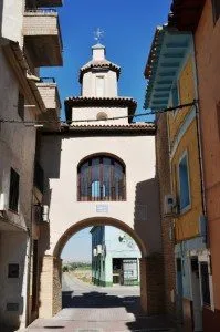 El Portal de San Antón de Quinto, joya del siglo XVIII, recupera su esplendor