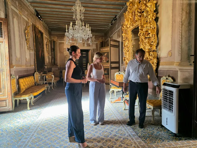 El Palacio de Guevara de Lorca estrena sistema de refrigeración para proteger su patrimonio