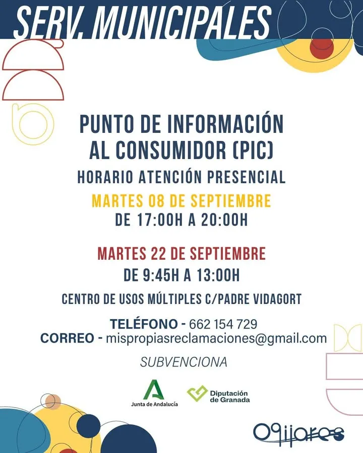Ogíjares abre su Punto de Información al Consumidor en septiembre