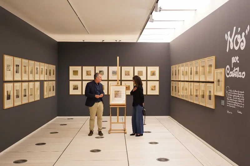 El Museo do Pobo Galego acoge una obra de Castelao cedida por la Deputación de Pontevedra