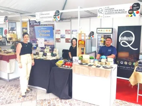 Seis empresas palentinas participan en la feria del queso Fromago en Zamora