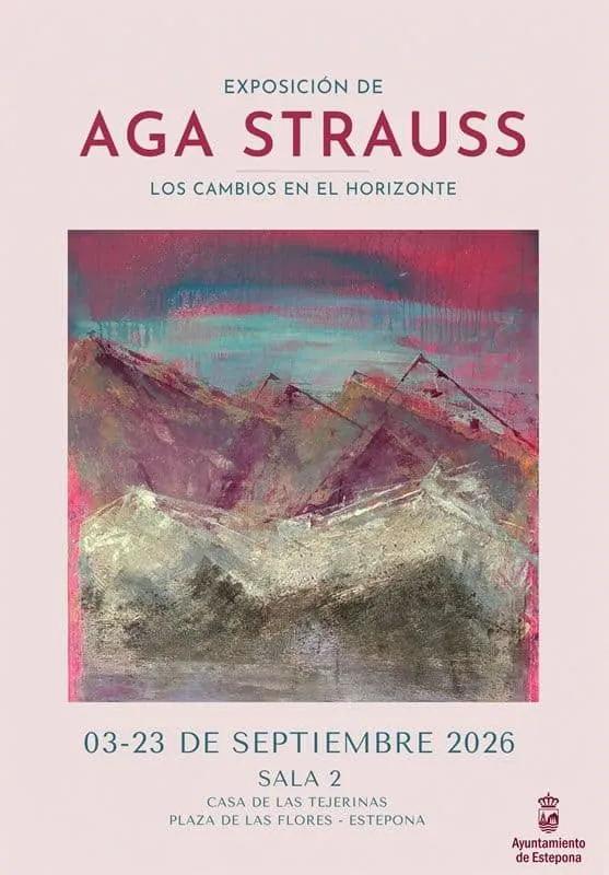 Estepona acoge la exposición pictórica 'Los cambios en el horizonte' de Aga Strauss