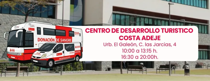 Adeje organiza una jornada de donación de sangre para salvar vidas