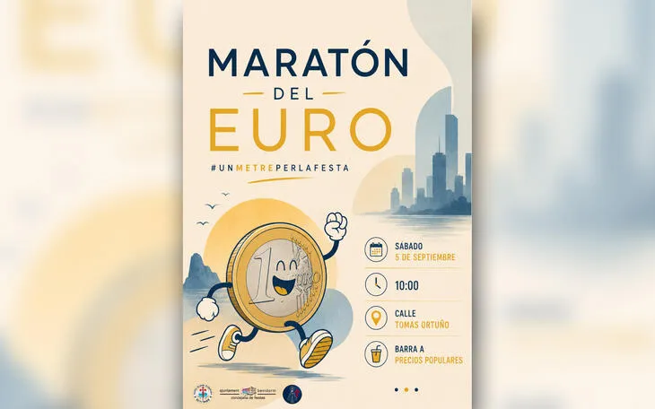 Benidorm recauda fondos para sus fiestas patronales con el 'Maratón del Euro'