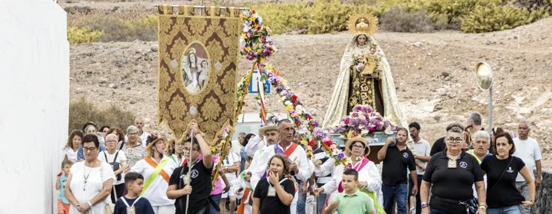 Adeje celebra la Fiesta de Los Olivos con la procesión de la Virgen del Carmen
