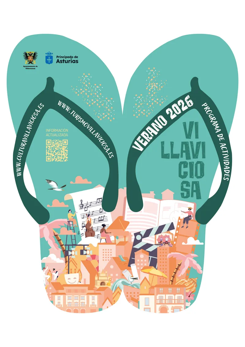 Villaviciosa presenta 'Chanclas 2026', una extensa oferta cultural y de ocio para el verano