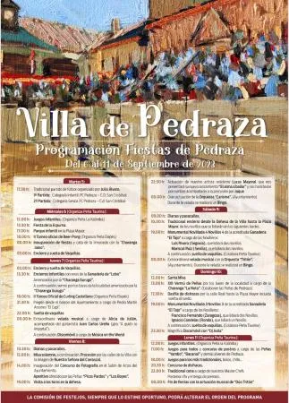 Pedraza se prepara para sus Fiestas en honor a Nuestra Señora del Carrascal