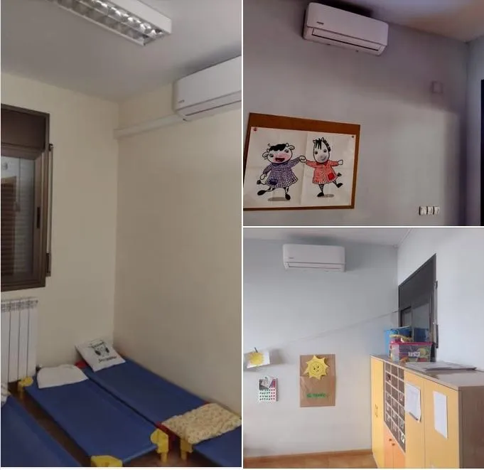 Mejoras en la Escuela Infantil "La Fontaneta" de Ayerbe con nuevos sistemas de climatización