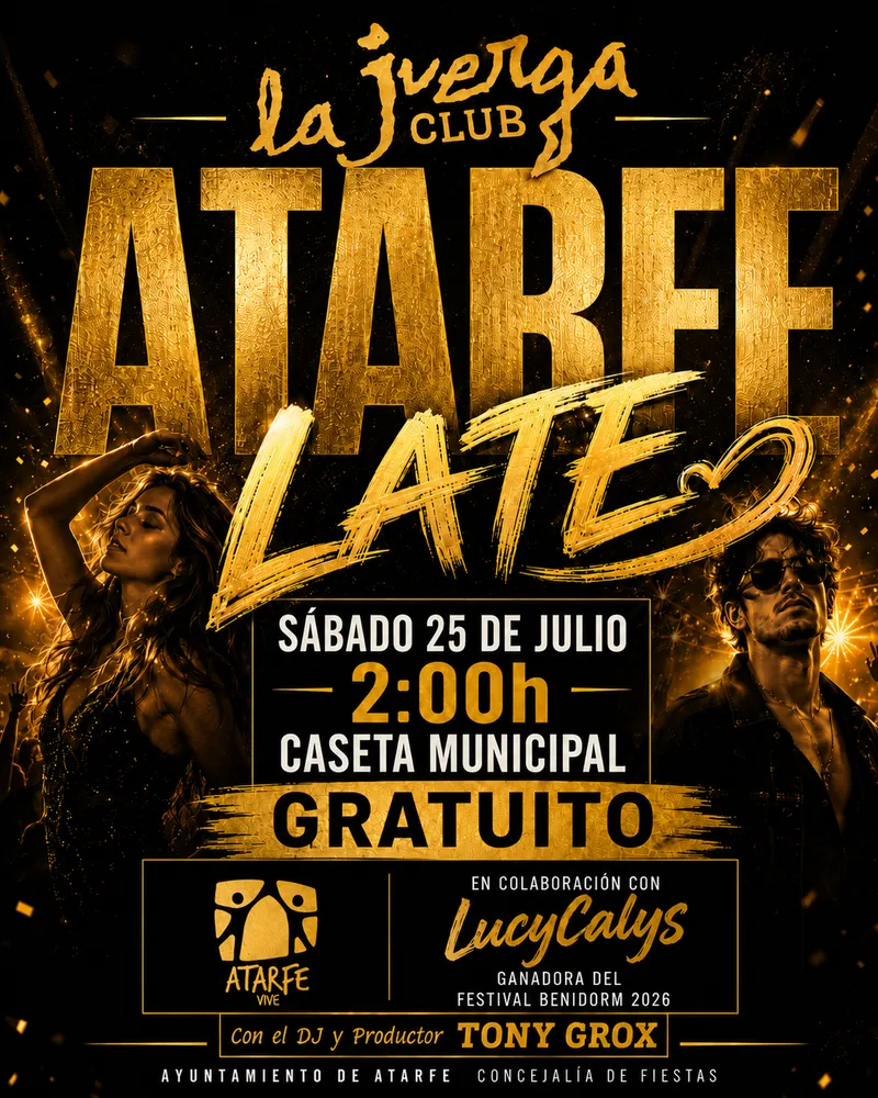 Atarfe celebra esta noche 'La Juerga Club' con entrada gratuita