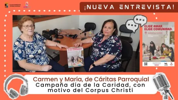 Pedro Muñoz celebra el Corpus Christi con entrevistas y actos solidarios