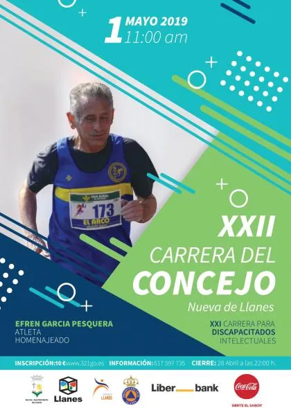XXII Carrera Concejo de Llanes en Nueva: Novedades y homenaje