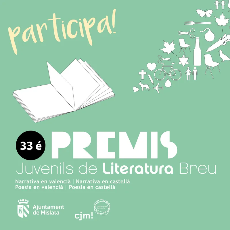 Mislata abre la convocatoria de los Premis Juvenils de Literatura Breu 2026