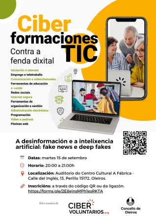 Oleiros organiza una formación sobre desinformación e inteligencia artificial