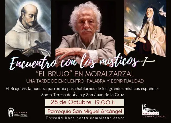 Rafael Álvarez 'El Brujo' recita a Santa Teresa y San Juan de la Cruz en Moralzarzal