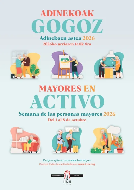 Irun celebra la Semana de las Personas Mayores con una decena de actividades