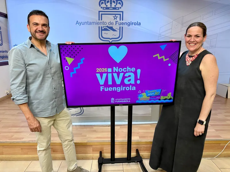 Fuengirola abre inscripciones para la Noche Viva 2026 con temática de los años 80