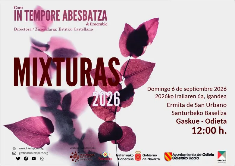 El Coro In Tempore Abesbatza & Ensemble actúa en la Ermita de San Urbano de Gascue