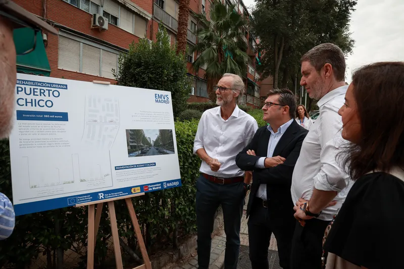 Madrid inicia la regeneración urbana de la Colonia de Puerto Chico en Latina