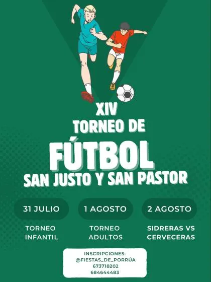 Porrúa celebra el XIV Torneo de Fútbol San Justo y San Pastor con categorías para todas las edades