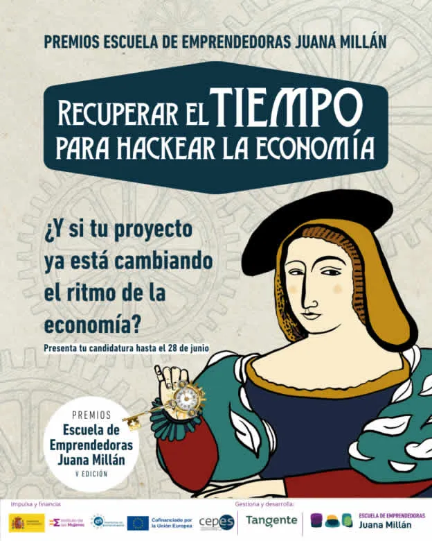 Convocatoria Premios Juana Millán: Reconocimiento a mujeres en la Economía Social