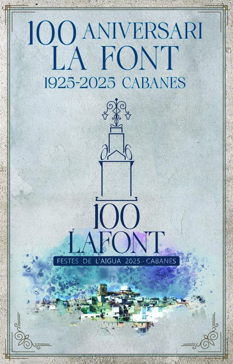 Cabanes destina 10.000 euros a la celebración del centenario de la Font y las Fiestas del Agua
