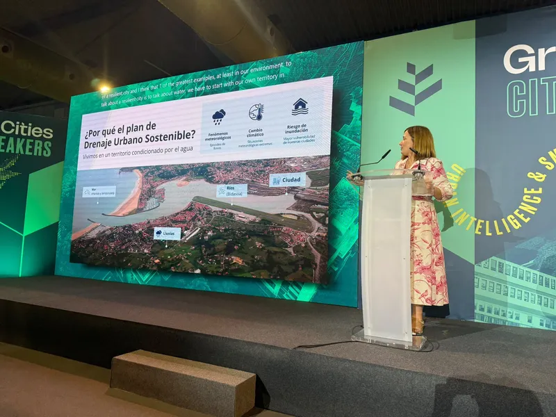 Irun presenta en Málaga su plan de drenaje sostenible para prevenir inundaciones