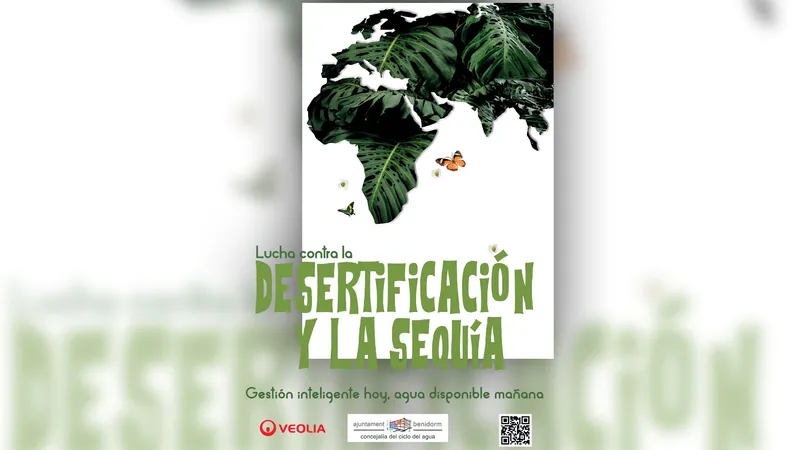 Benidorm lanza una campaña para concienciar sobre la sequía y la desertificación