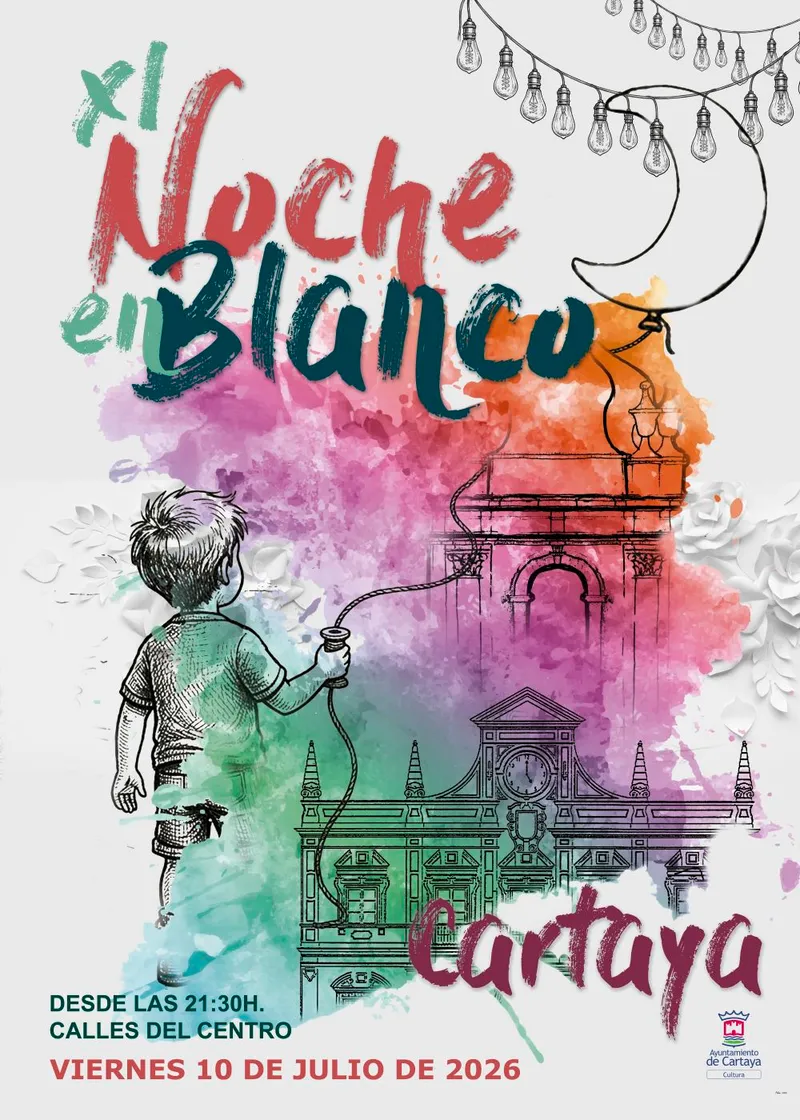 Cartaya celebra la XI Noche en Blanco con actividades culturales en el centro