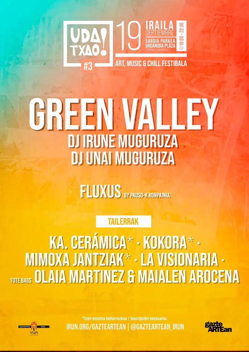 Irun celebra el festival UdaTXAO! con arte, música y gastronomía