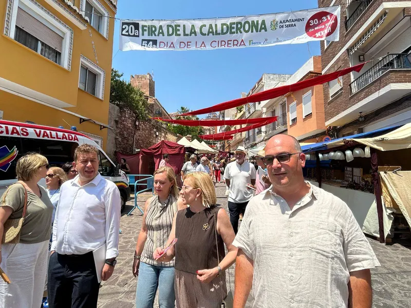 Serra celebra la 54ª edición del Día de la Cereza en la XX Fira de la Calderona