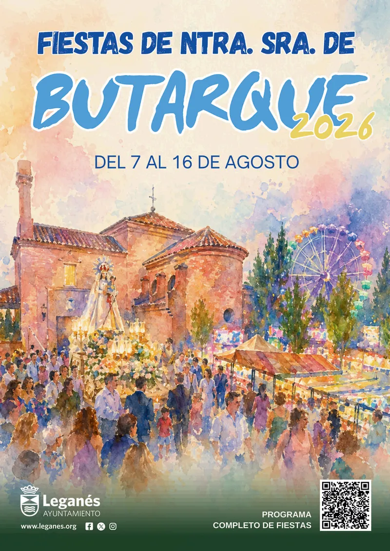 Leganés anuncia las Fiestas de Nuestra Señora de Butarque 2026
