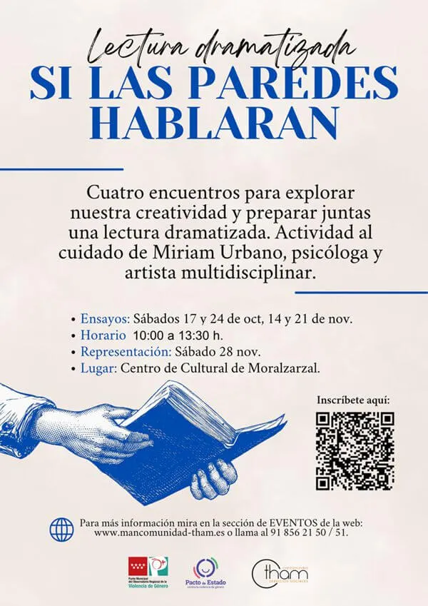 Moralzarzal impulsa la expresión artística femenina con un taller de teatro leído