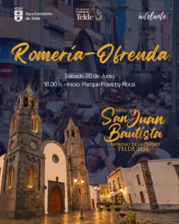 Telde celebra la Romería-Ofrenda de San Juan en su 675 aniversario
