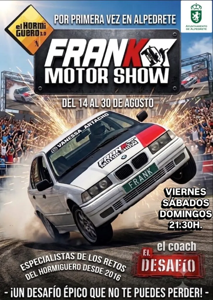 Alpedrete acoge el 'Frank Motor Show', un espectáculo de motor extremo en agosto