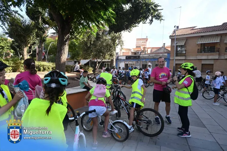 Miguelturra cierra la Semana de la Movilidad con una marcha ciclista escolar