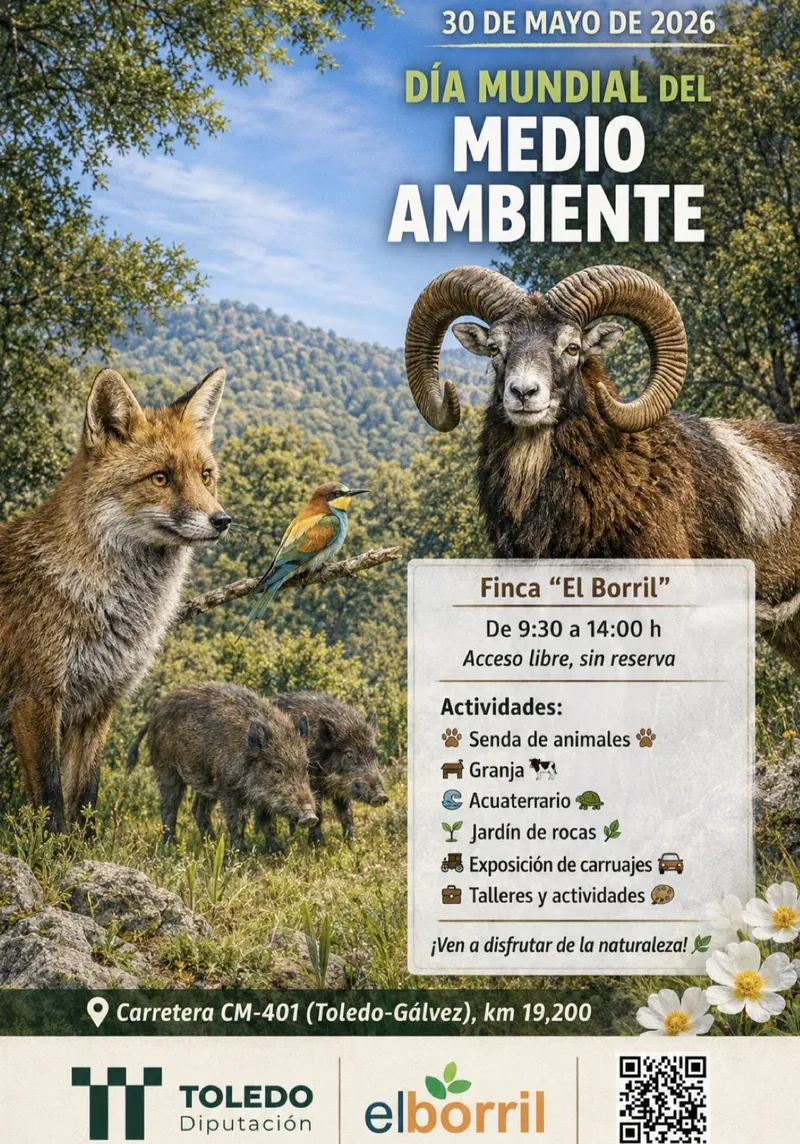 La Finca El Borril de Toledo celebra el Día del Medio Ambiente con actividades familiares