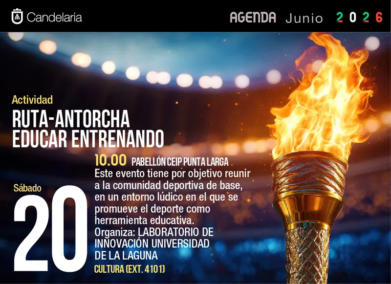 Candelaria celebra la jornada deportiva 'Educar Entrenando' para fomentar valores en la juventud