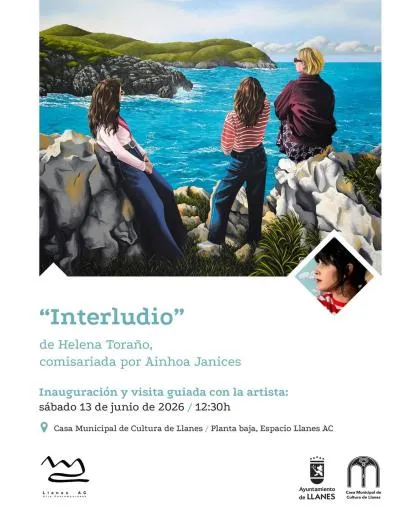 Helena Toraño expone "Interludio" en la Casa de Cultura de Llanes