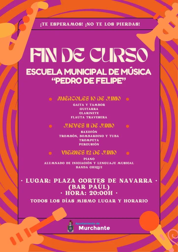 La Escuela de Música de Murchante celebra el fin de curso con conciertos