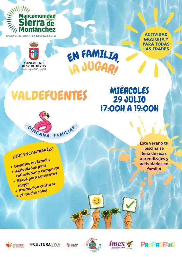 Valdefuentes celebra una Gymkana en Familia el próximo 27 de julio