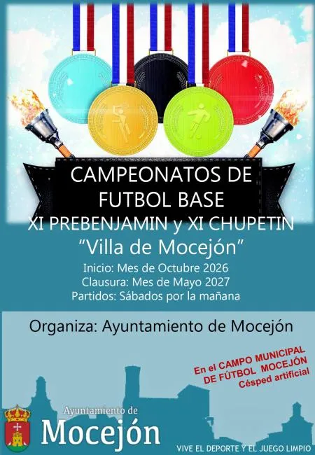 Mocejón abre inscripciones para el XI Campeonato de Fútbol Base