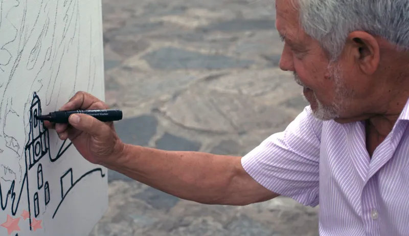 Antonio Rodríguez Agüera: un artista gaditano que interpreta el paisaje de la Sierra